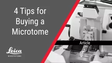 Four Tips for Buying A Microtome Article Thumbnail