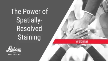 The Power of Spatially Resolved Staining Webinar Thumbnail