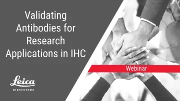 Validating Antibodies for Research Applications in IHC Webinar Thumbnail