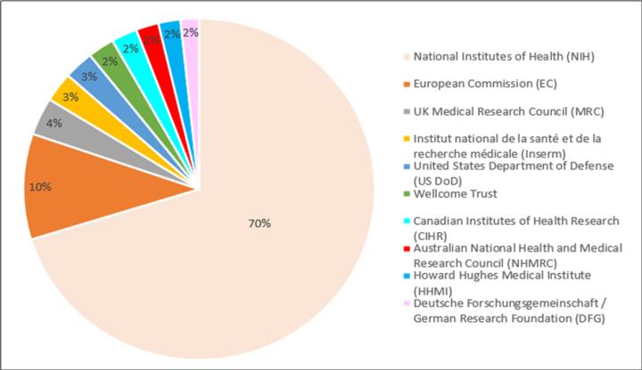 Figure-1-Top-donors-percent-funding-disbursement-for-the-year-2013