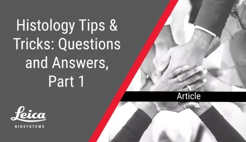 Histology Tips and Tricks, Questions and Answers Part 1 Article Thumbnail