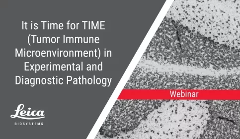 It is Time For TIME (Tumor Immune Microenvironment) in Experiential and Diagnostic Pathology Webinar Thumbnail